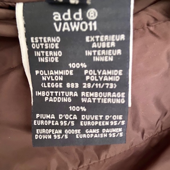 ADD brown fall jacket - Picture 7 of 7